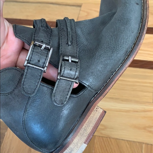 Free People 'Braeburn' Belted Split Shaft Bootie - Picture 3 of 6